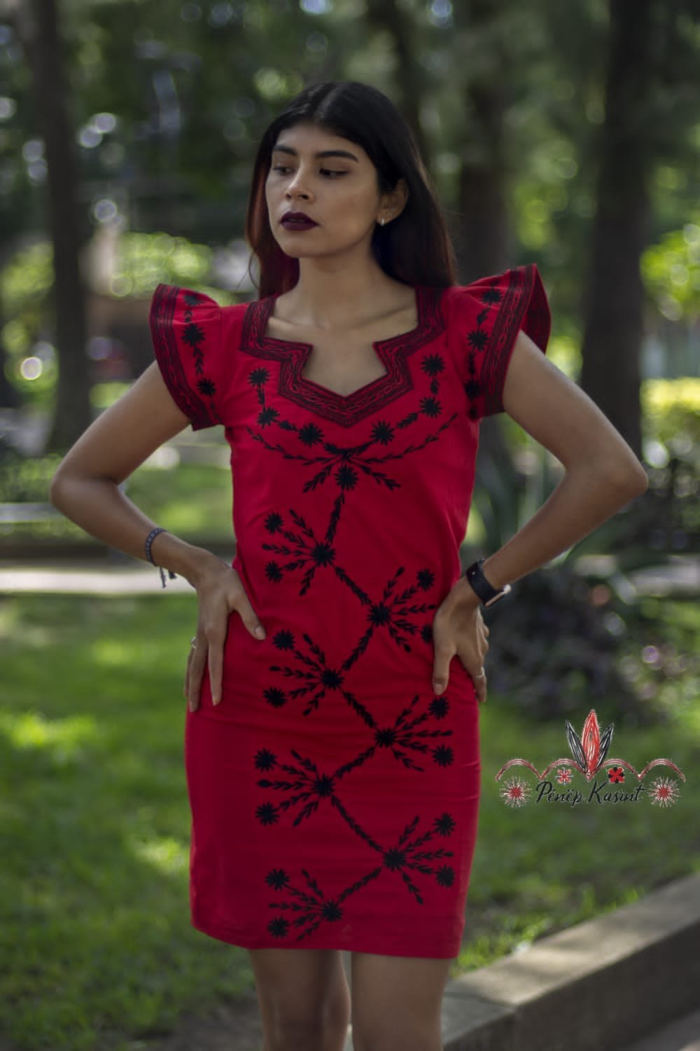 VESTIDO ROJO CECILIA