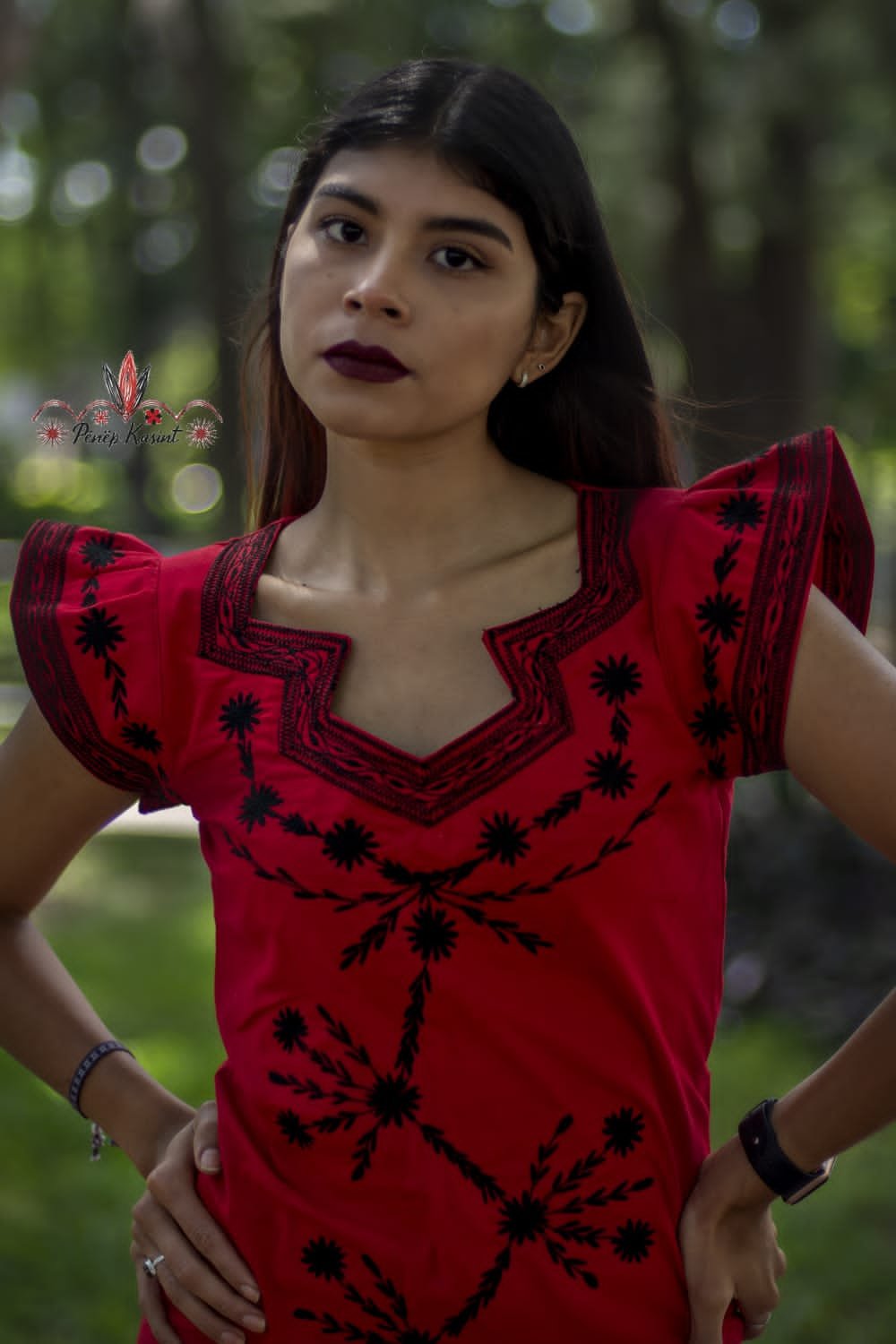 VESTIDO ROJO CECILIA - Image 2