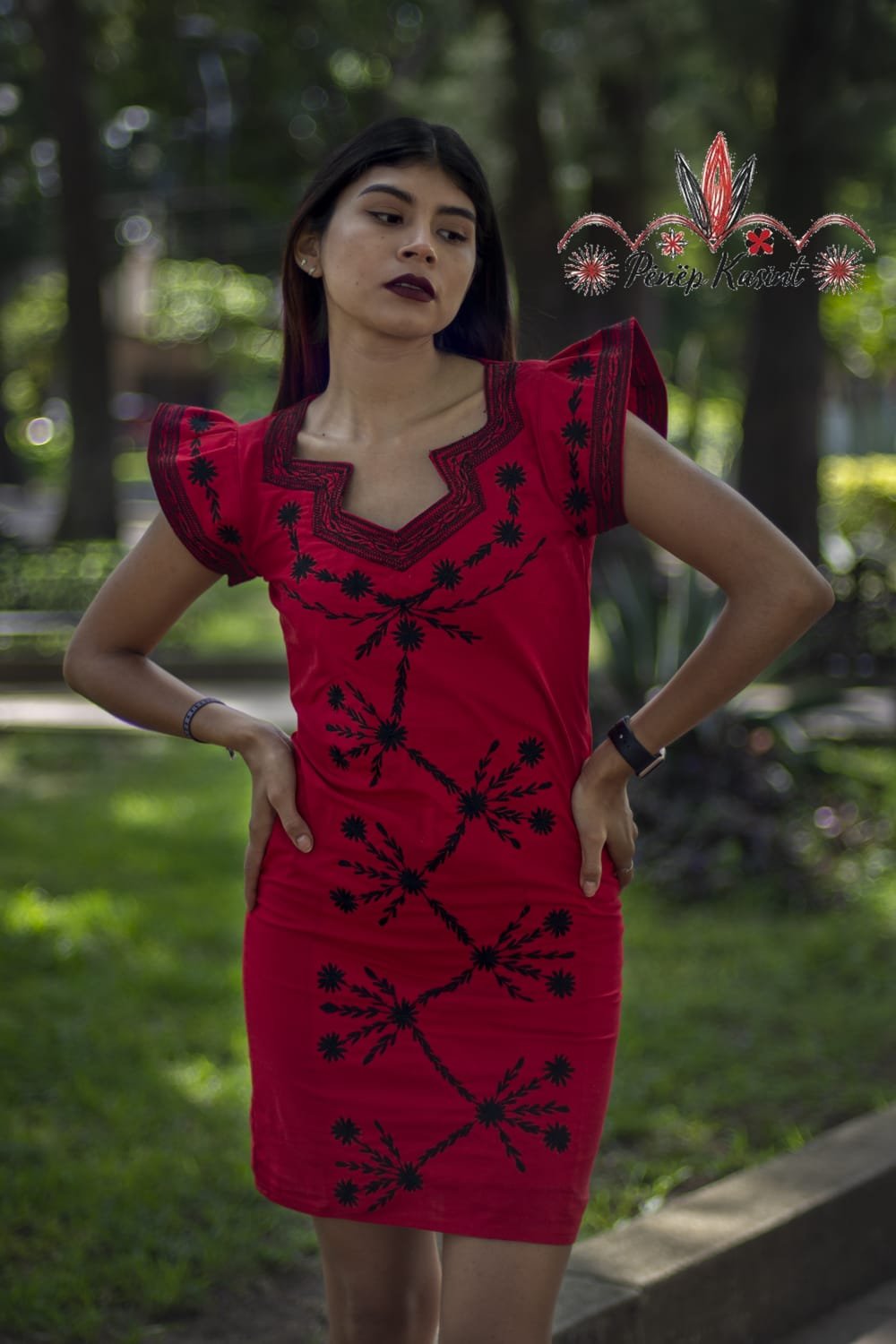 VESTIDO ROJO CECILIA - Image 3